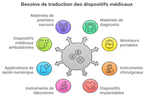 Traduction de dispositifs médicaux