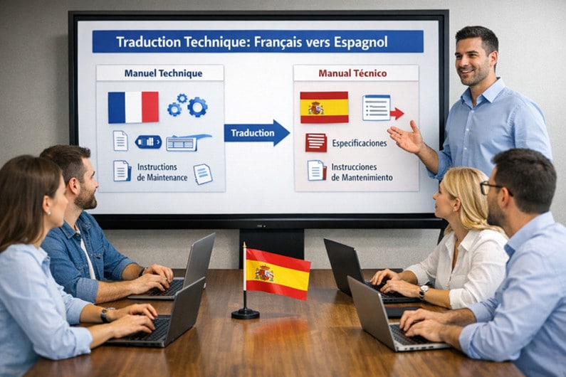 Services de traduction technique vers l’espagnol