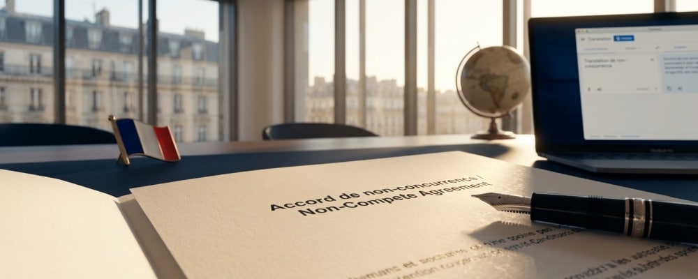 accords de non-concurrence