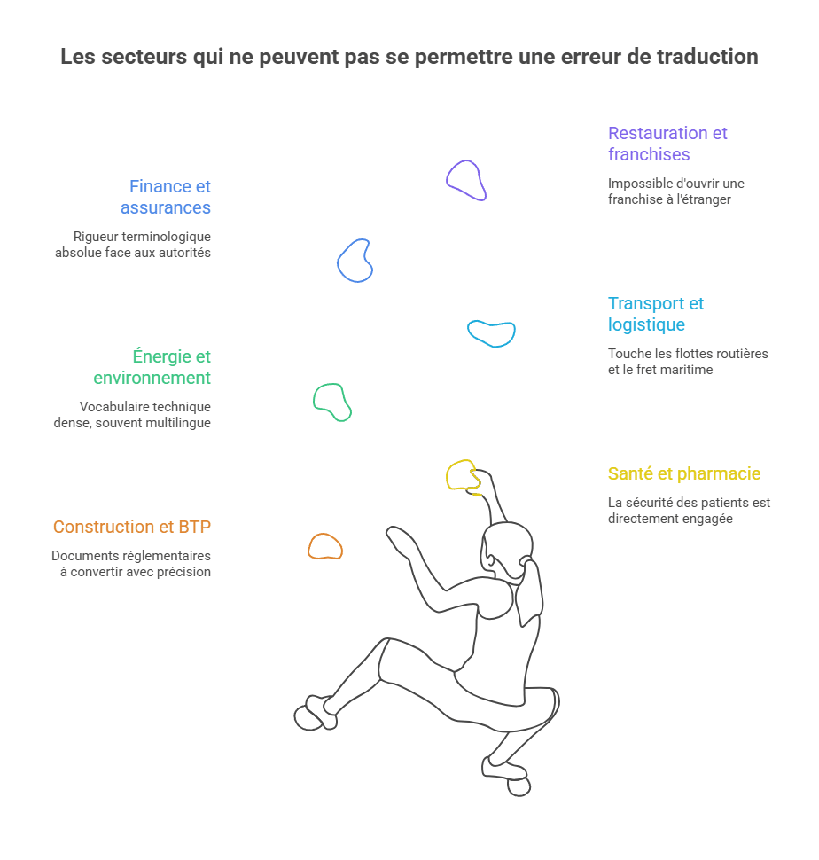 Les secteurs qui ne peuvent pas se permettre une erreur