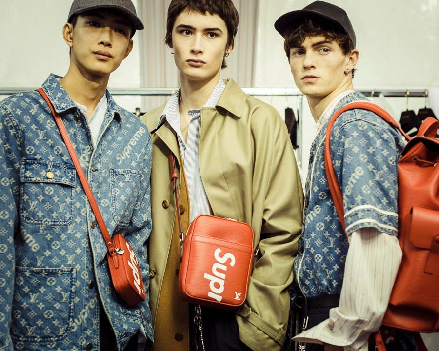 Campagne collab Supreme x LV